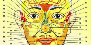 Choroby vnútorných orgánov – vzájomné prepojenia reagujúce na pokožke na tvári